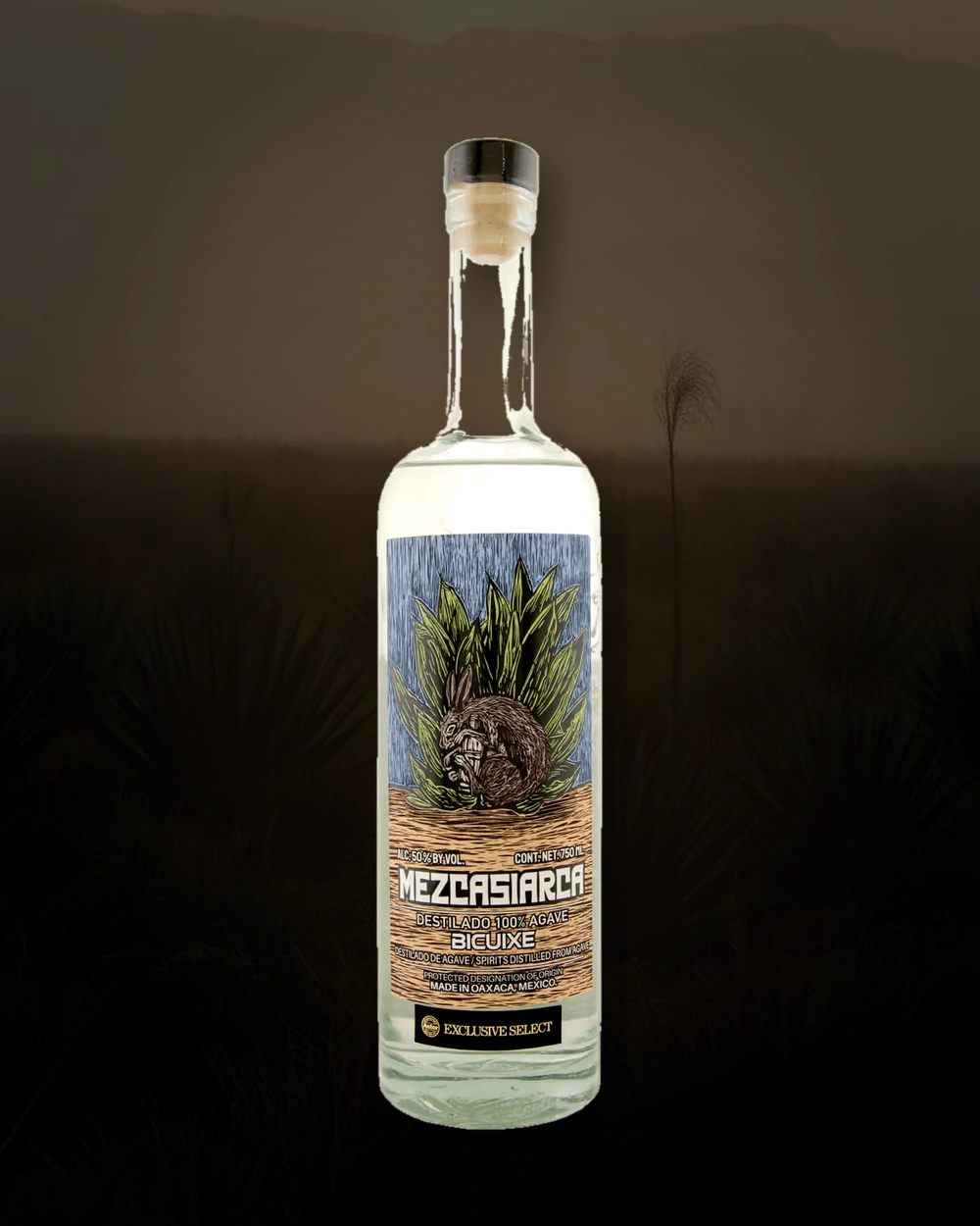 Mezcasiarca Bicuixe bottle