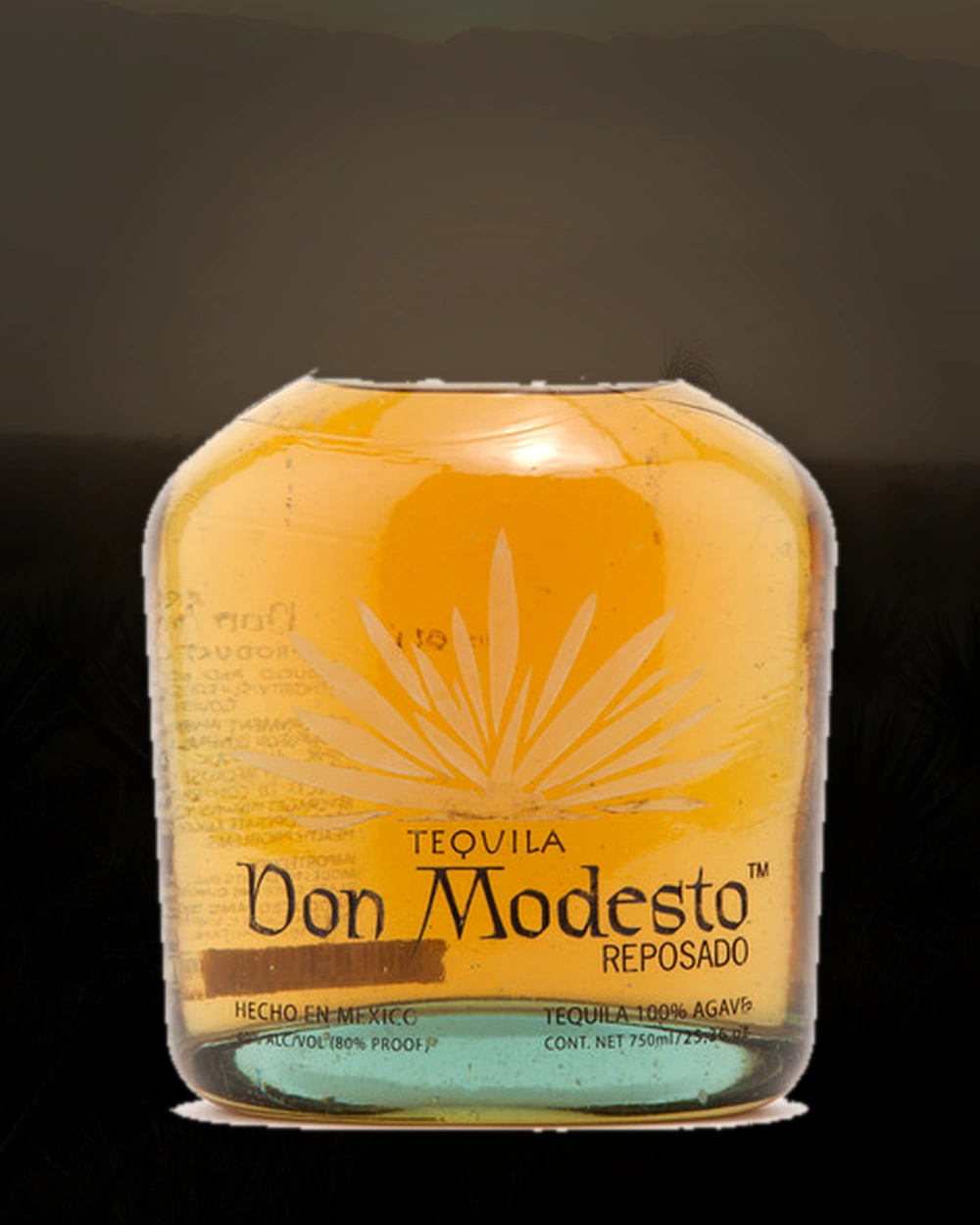 Don Modesto Tequila Reposado bottle