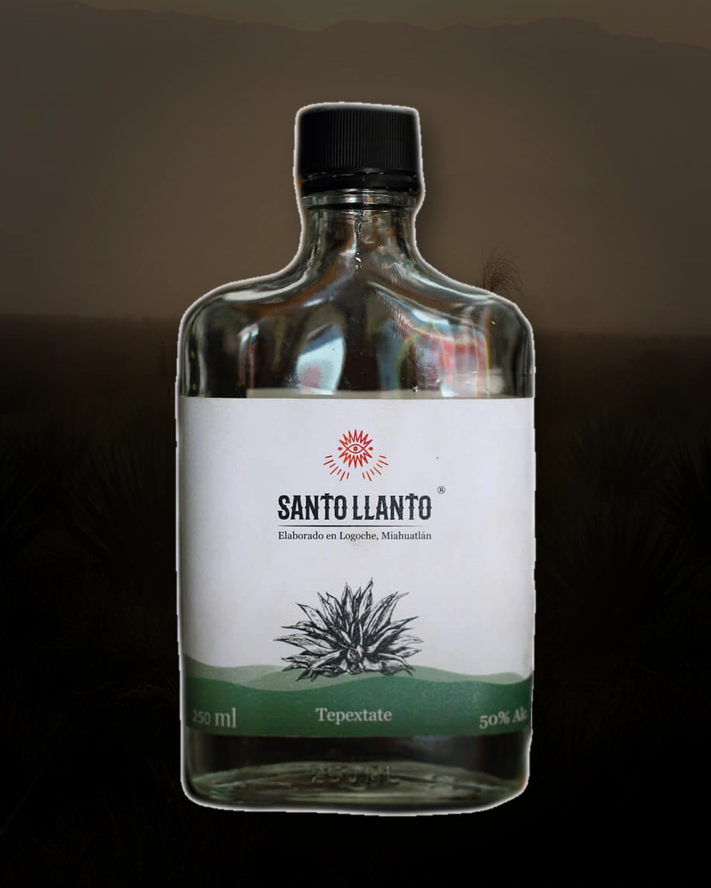 Santo Llanto Tepextate bottle