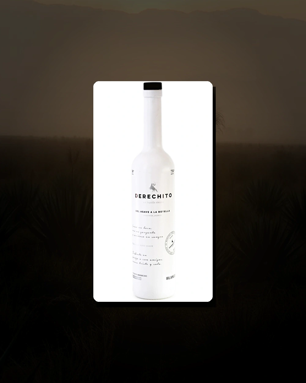 Derechito Blanco bottle