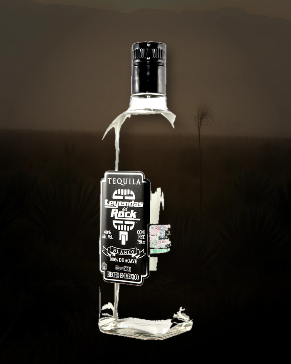 Leyendas del Rock Blanco bottle
