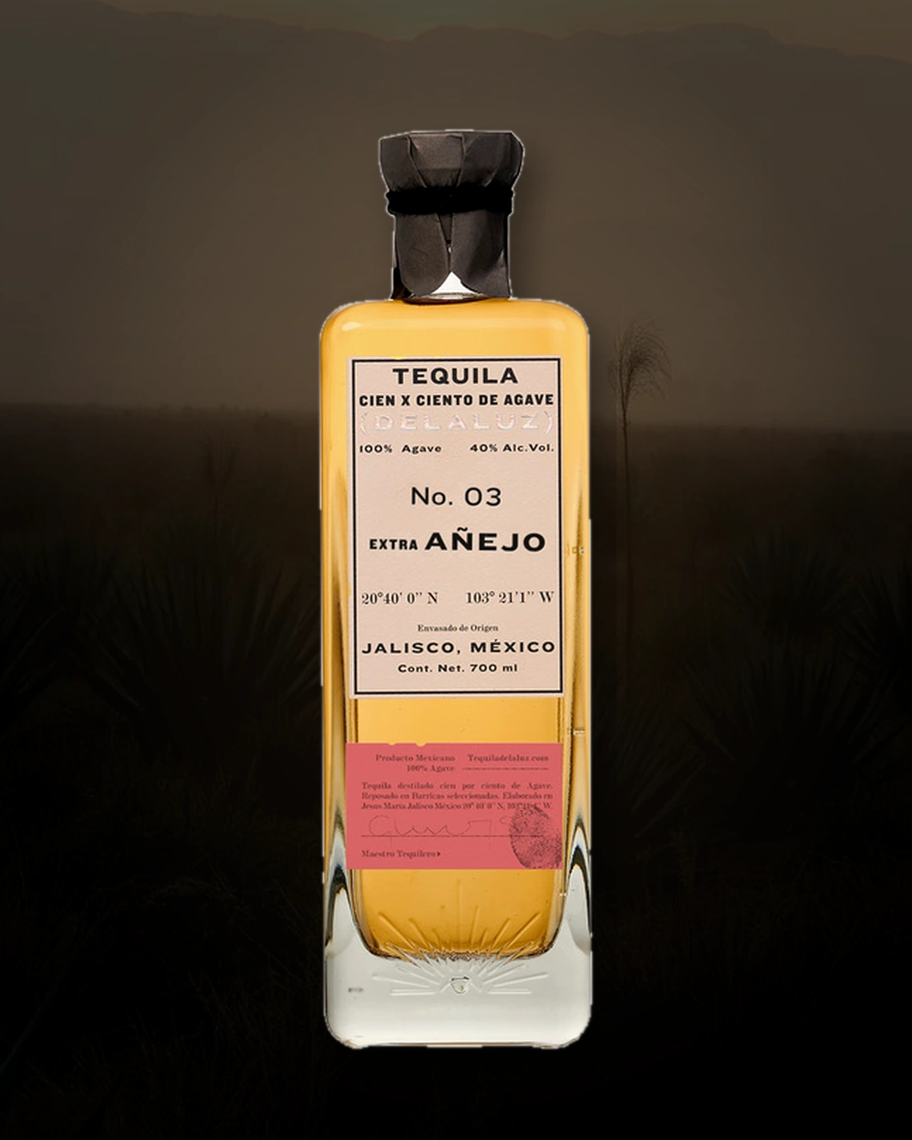 Delaluz Extra Añejo bottle