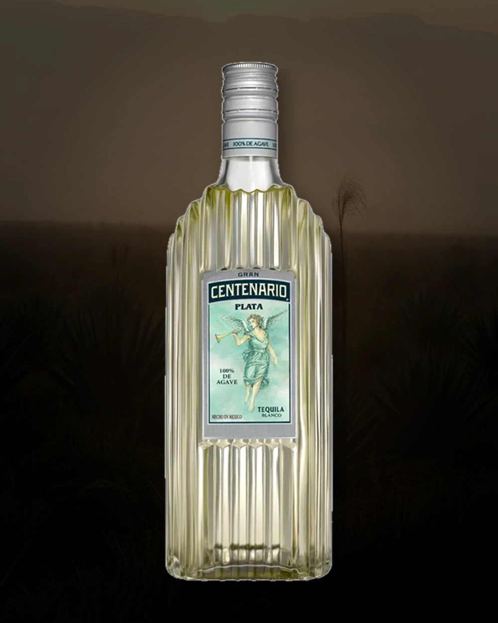 Gran Centenario Plata Tequila bottle