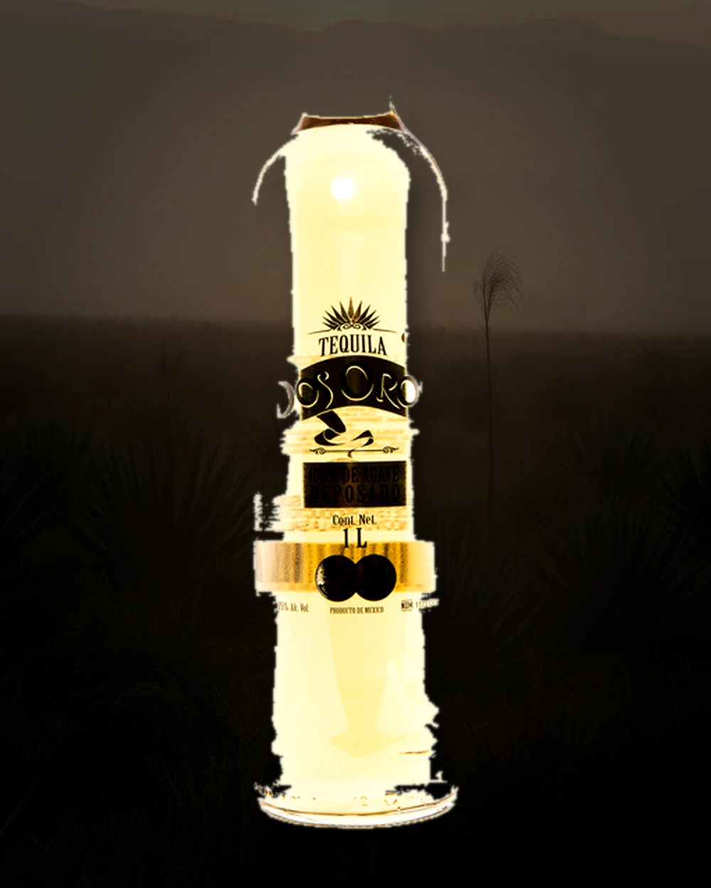 Tequila Dos Oros Reposado bottle