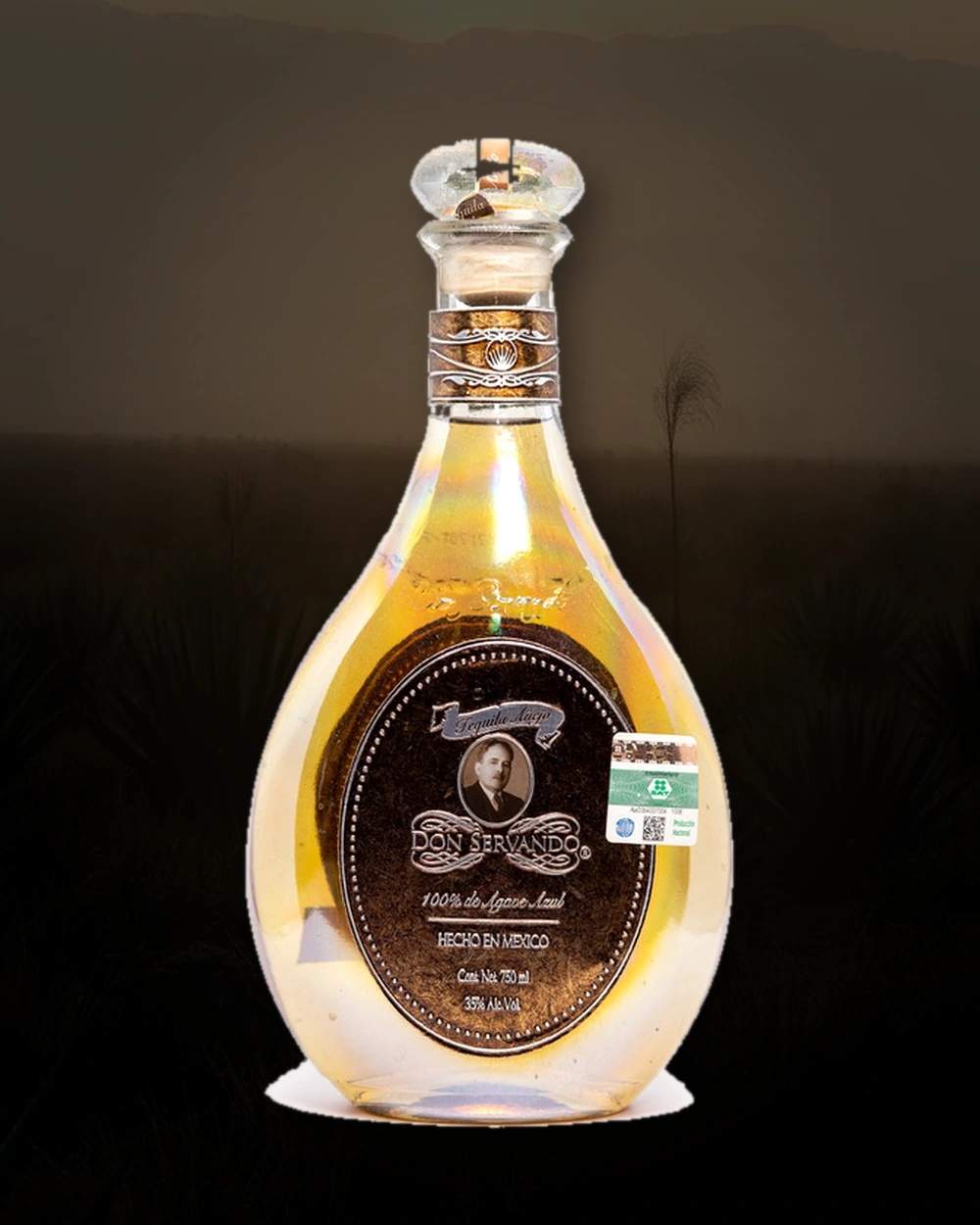 Don Servando Tequila Añejo bottle