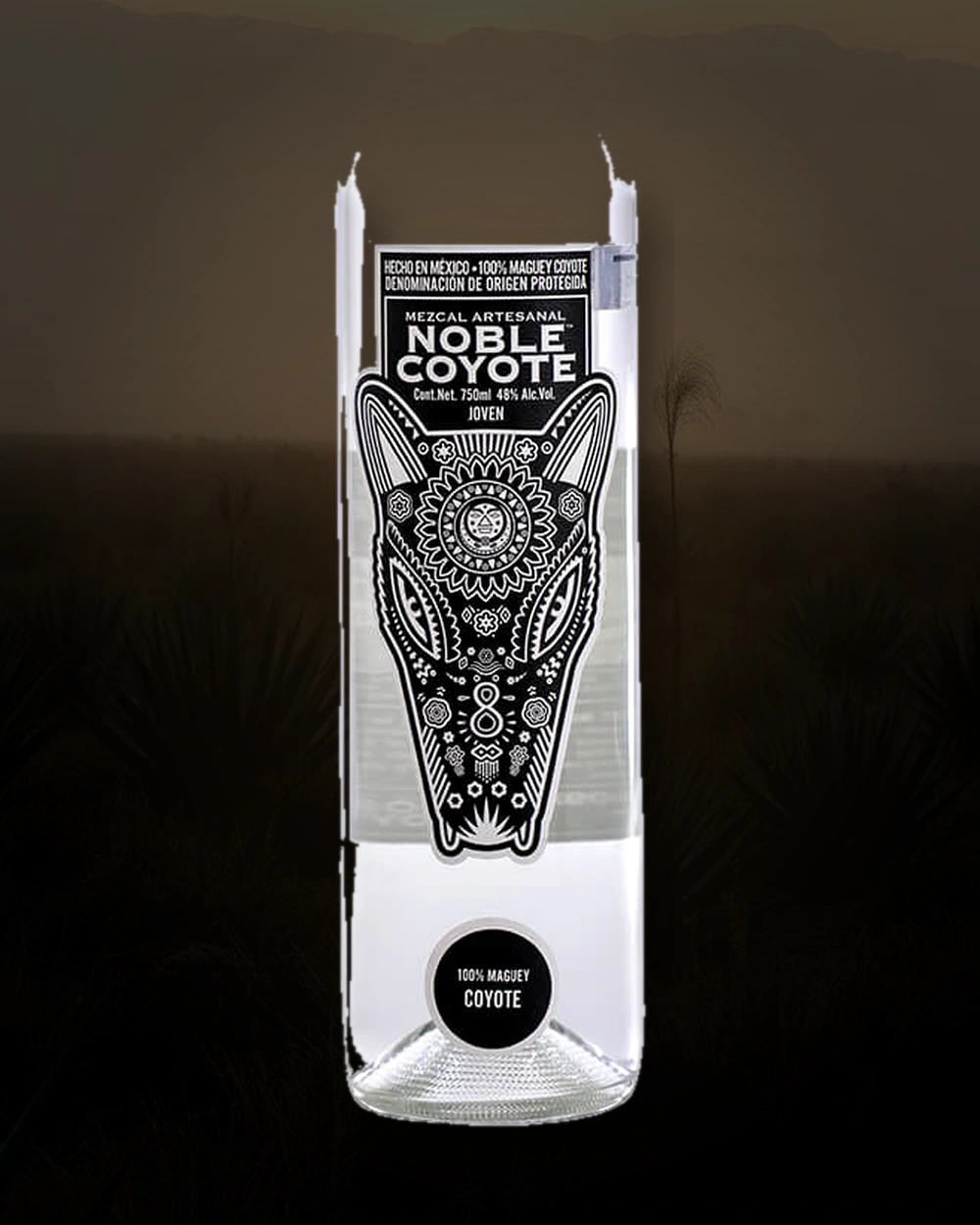 Noble Coyote Coyote bottle