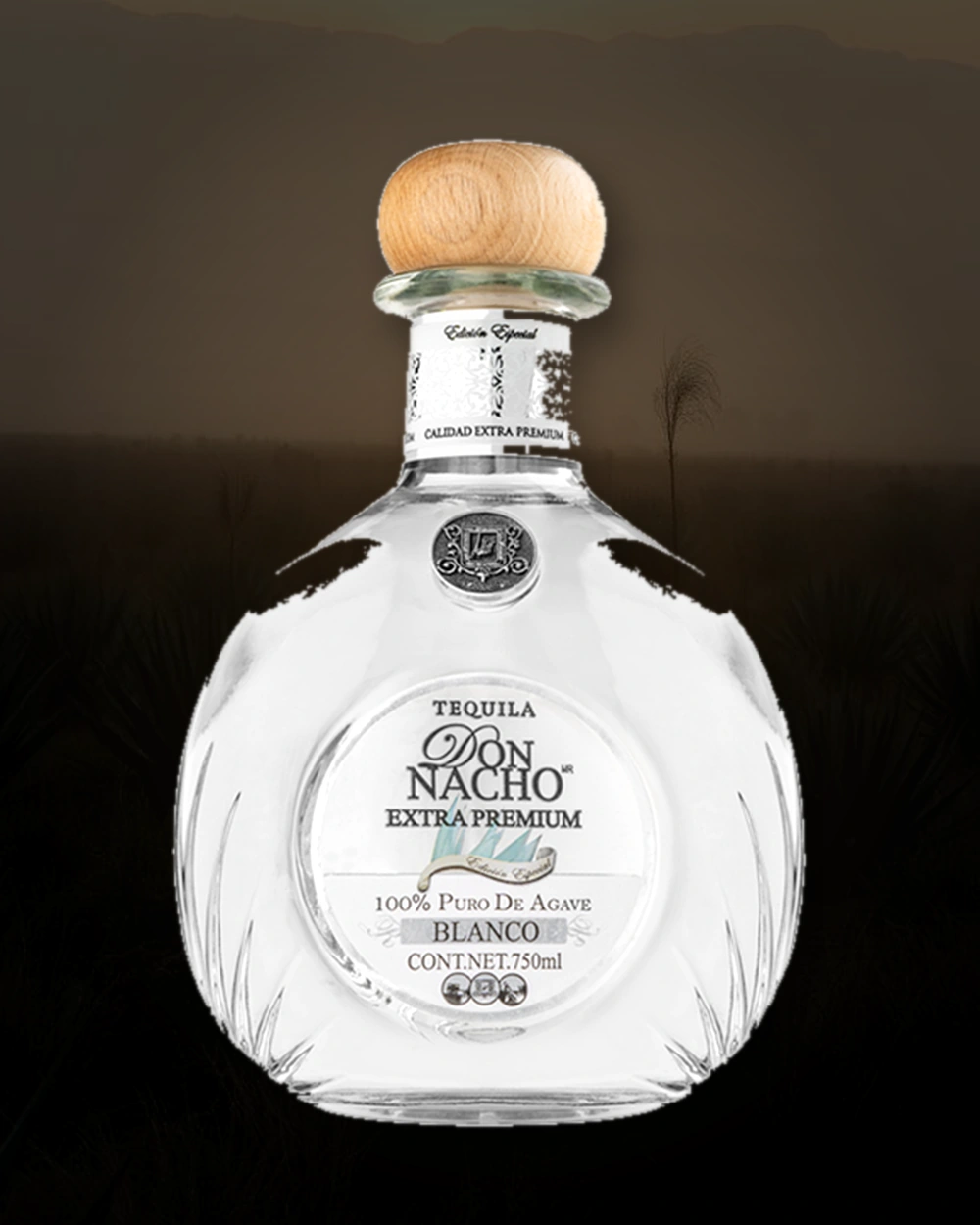 Don Nacho Extra Premium Blanco bottle