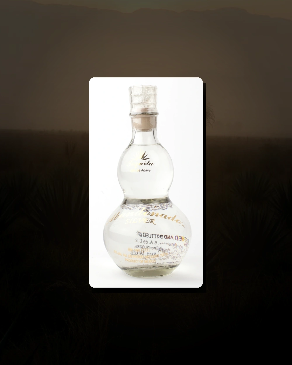 Abandonado Silver bottle