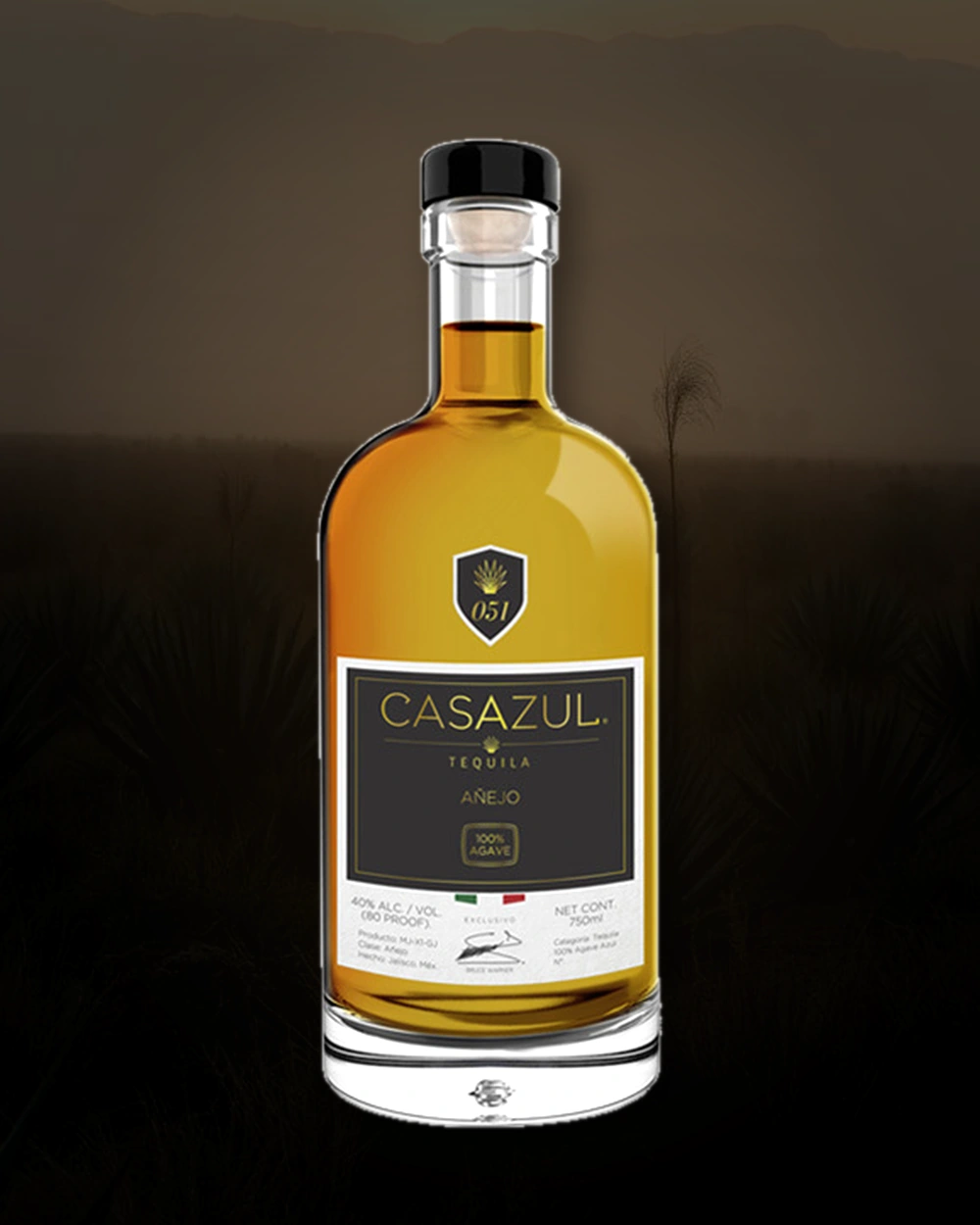 Casazul Tequila Añejo bottle