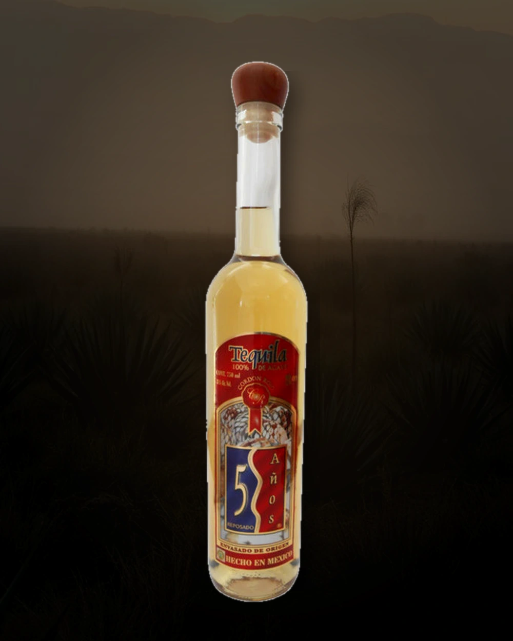 5 Años Reposado "Cordon Rojo" bottle