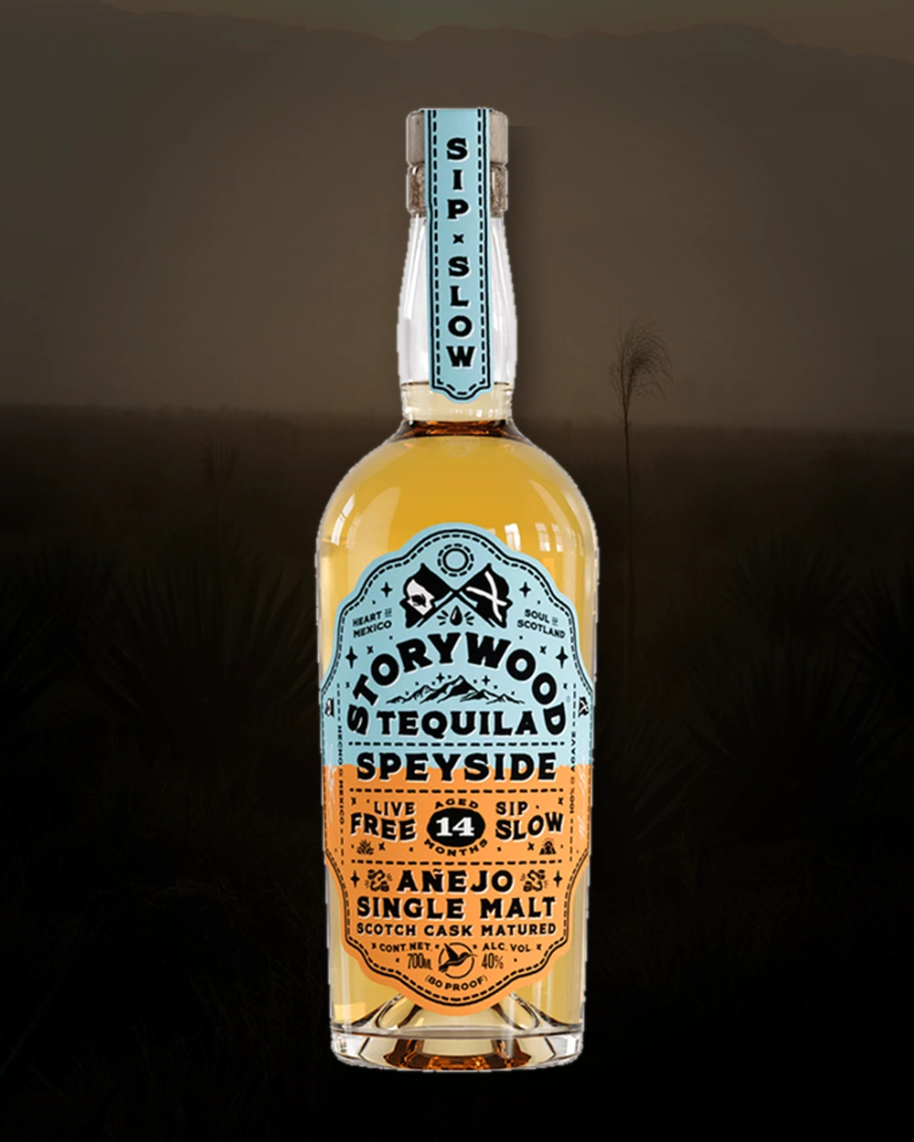 Storywood Tequila Añejo Speyside 14 bottle