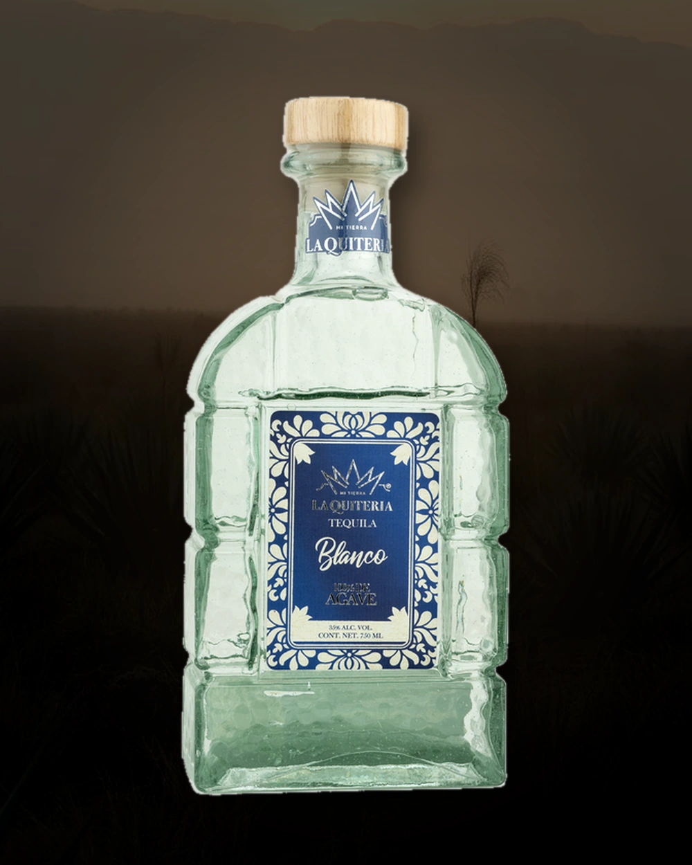 Mi Tierra la Quiteria Blanco bottle