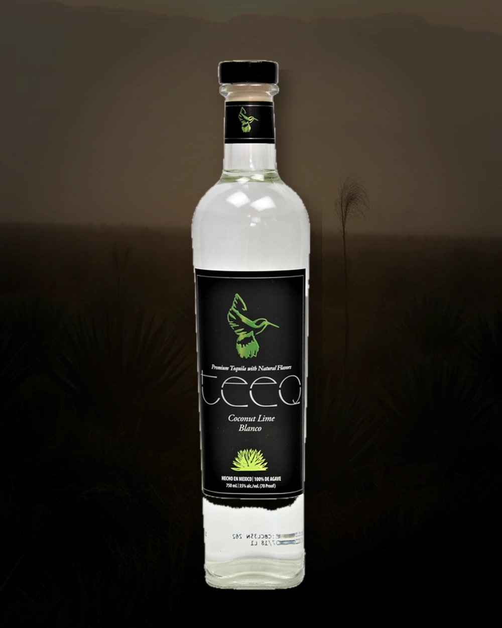 Teeq Coconut Lime bottle