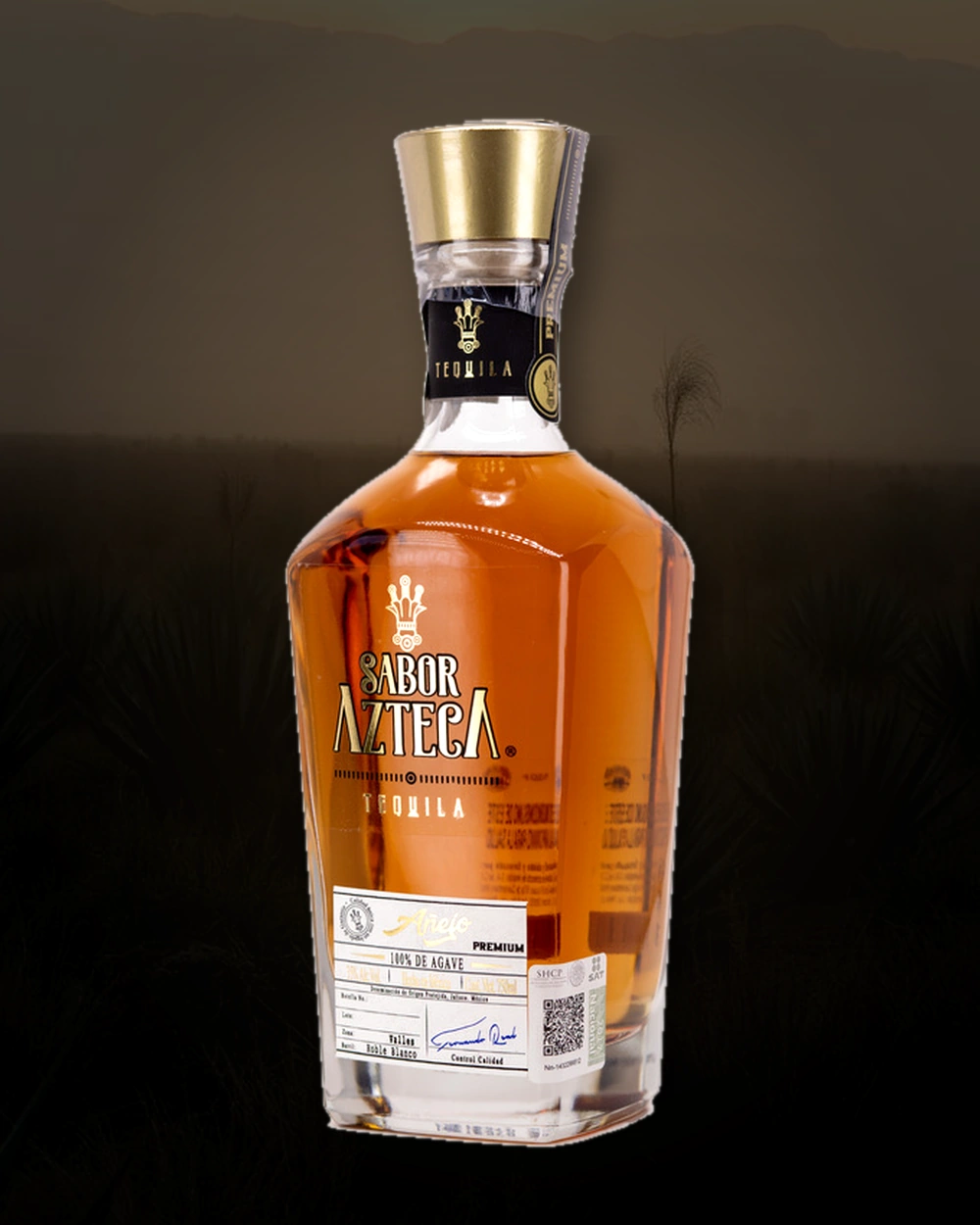 Sabor Azteca Añejo bottle