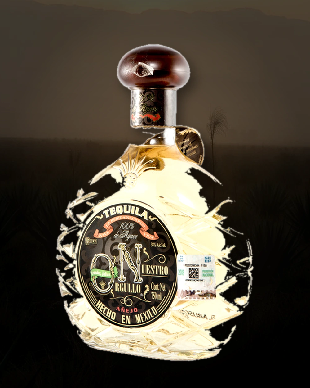 Nuestro Orgullo Tequila Añejo bottle