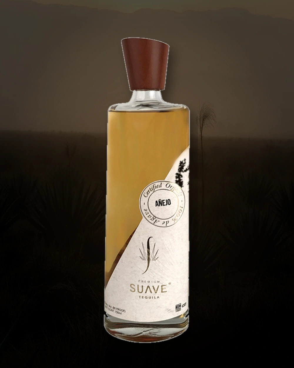 Suave Añejo bottle