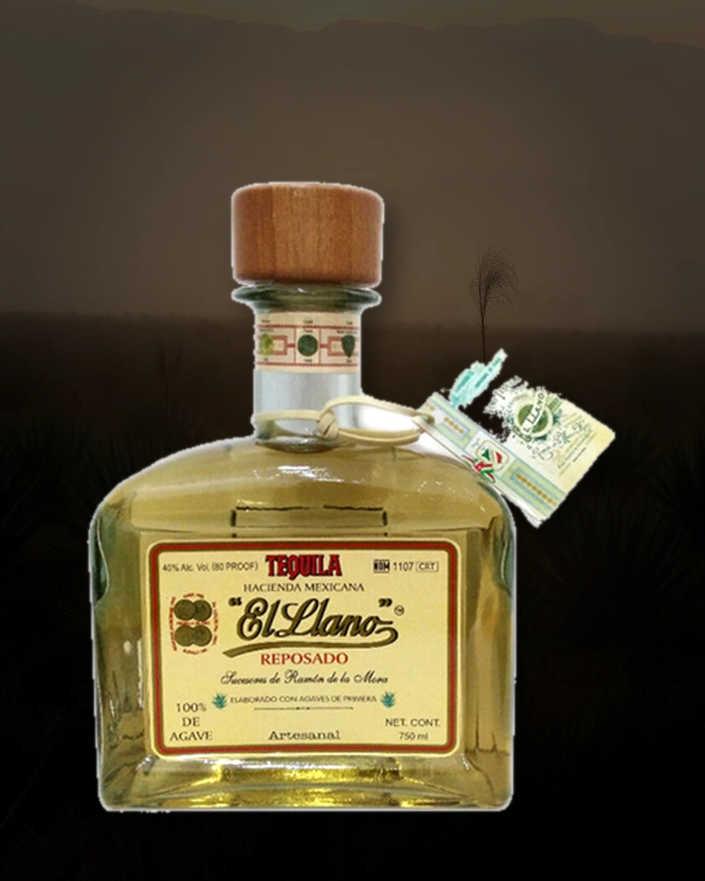 El Llano Reposado bottle