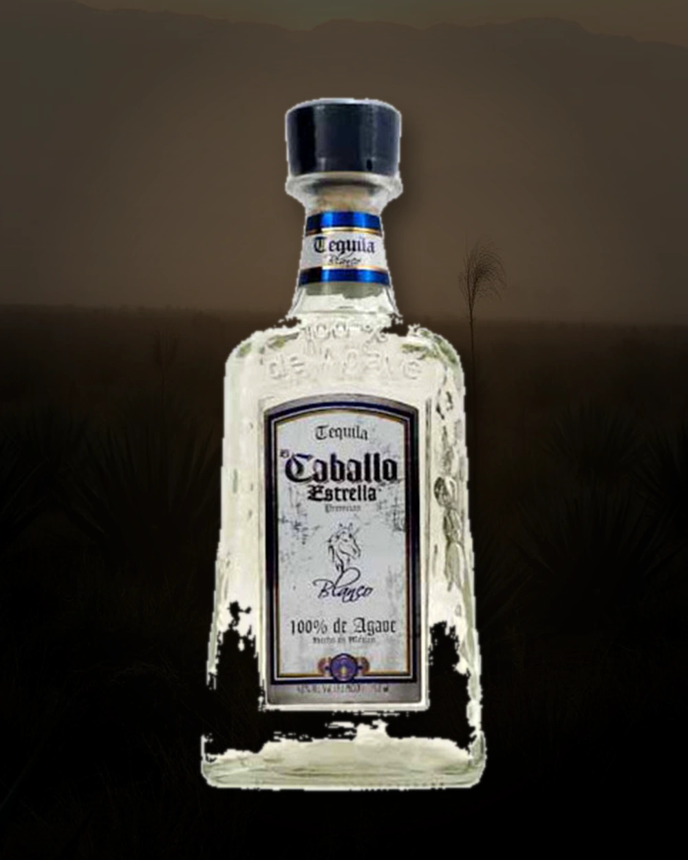 El Caballo Estrella Blanco bottle