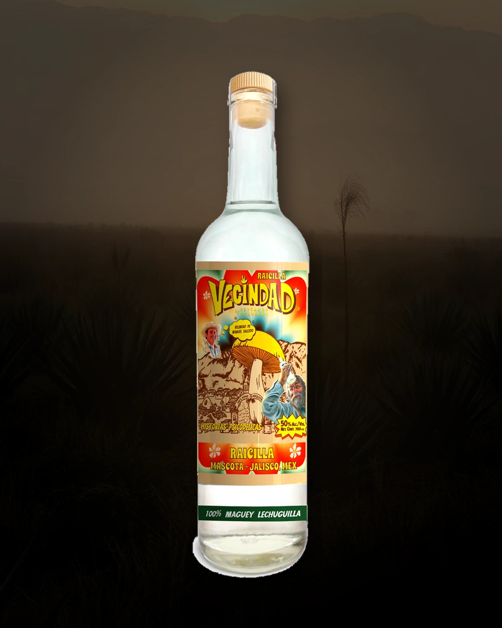 Vecindad Lechuguilla – Manuel Salcedo bottle