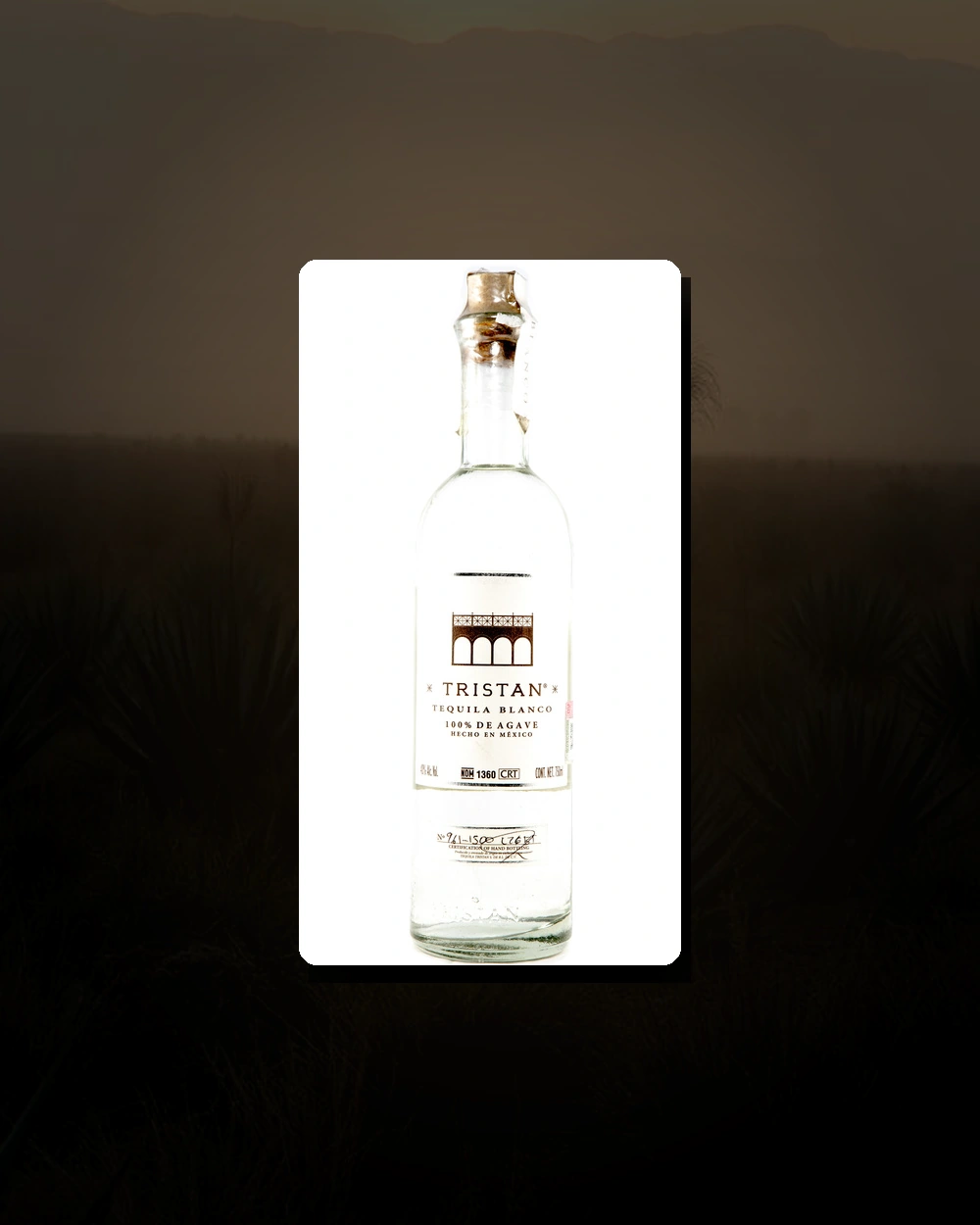 Tristan Tequila Blanco bottle
