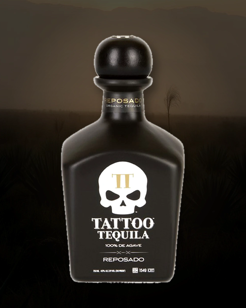 Tattoo Tequila Reposado bottle
