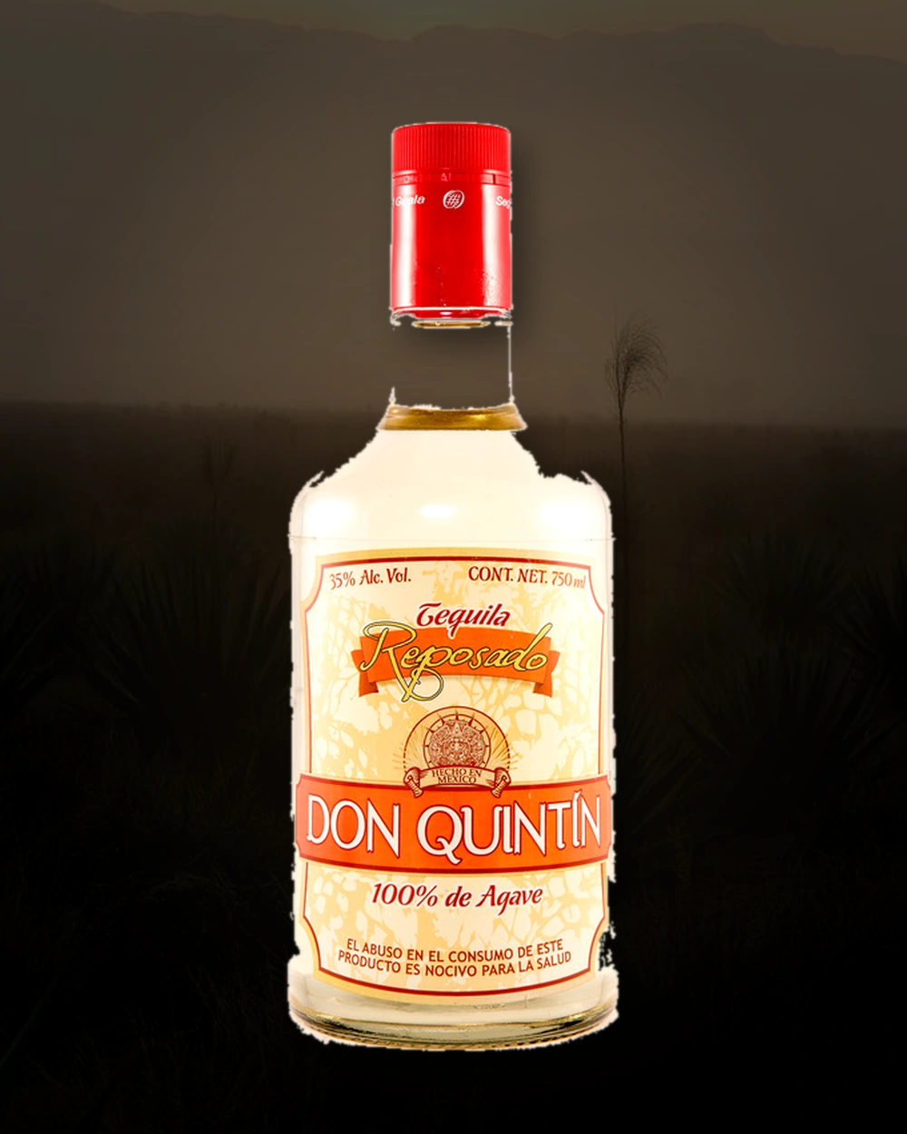 Don Quintin Reposado bottle