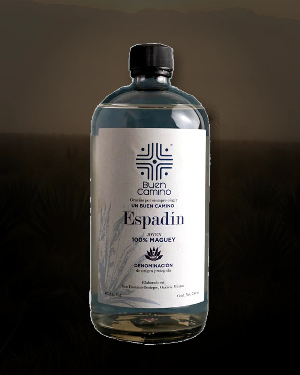 Buen Camino Espadin bottle