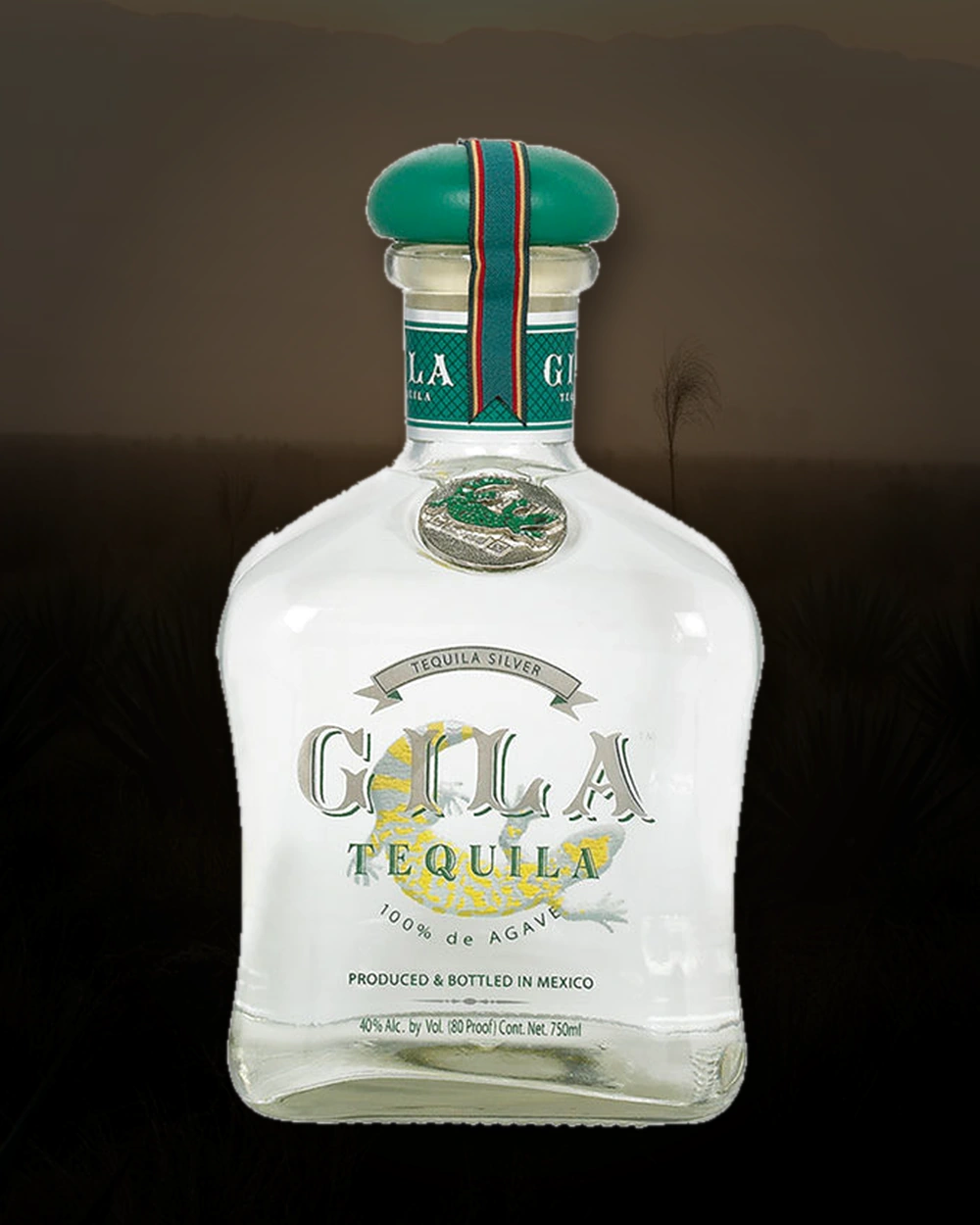 Gila Tequila Silver bottle