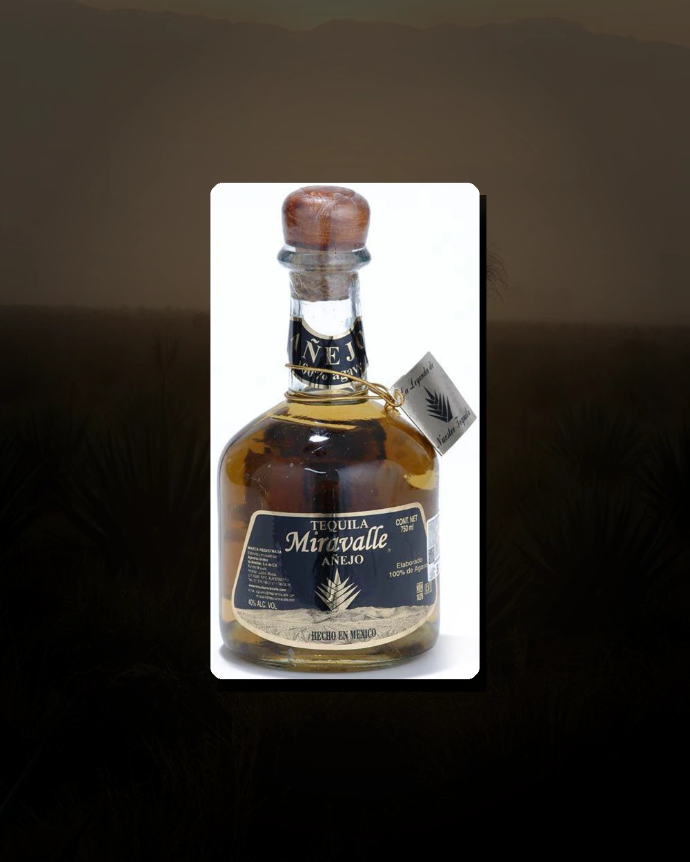Miravalle Añejo bottle