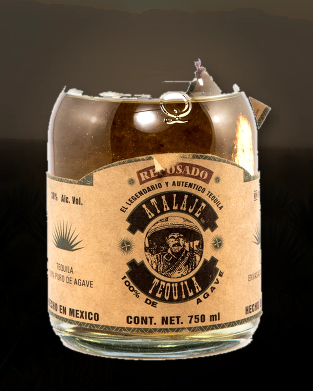 Tequila Atalaje Reposado bottle