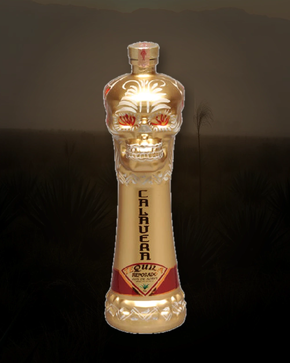 Calavera Reposado Tequila bottle