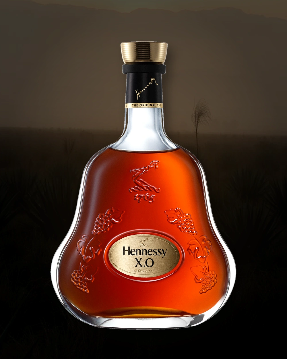 Hennessy X.O bottle