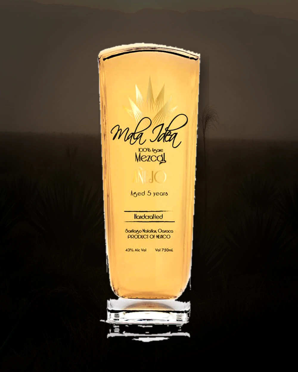 Mala Idea Anejo bottle