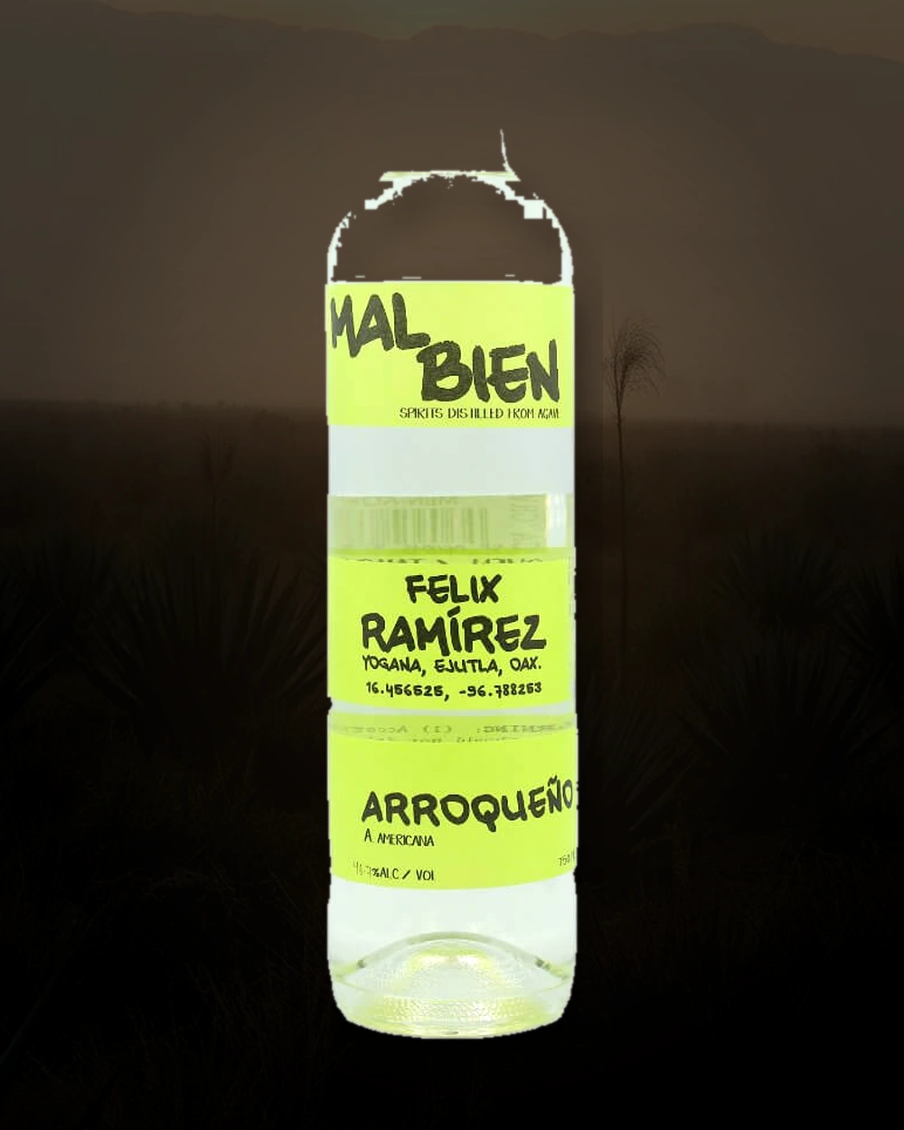 Mal Bien Arroqueno – Félix Ramírez bottle