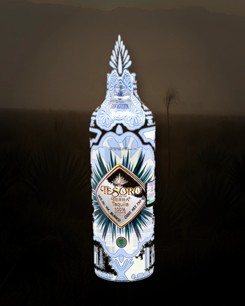 El Tesoro de Mi Tierra Blanco bottle