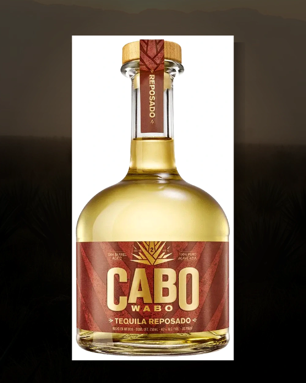 Cabo Wabo Reposado bottle