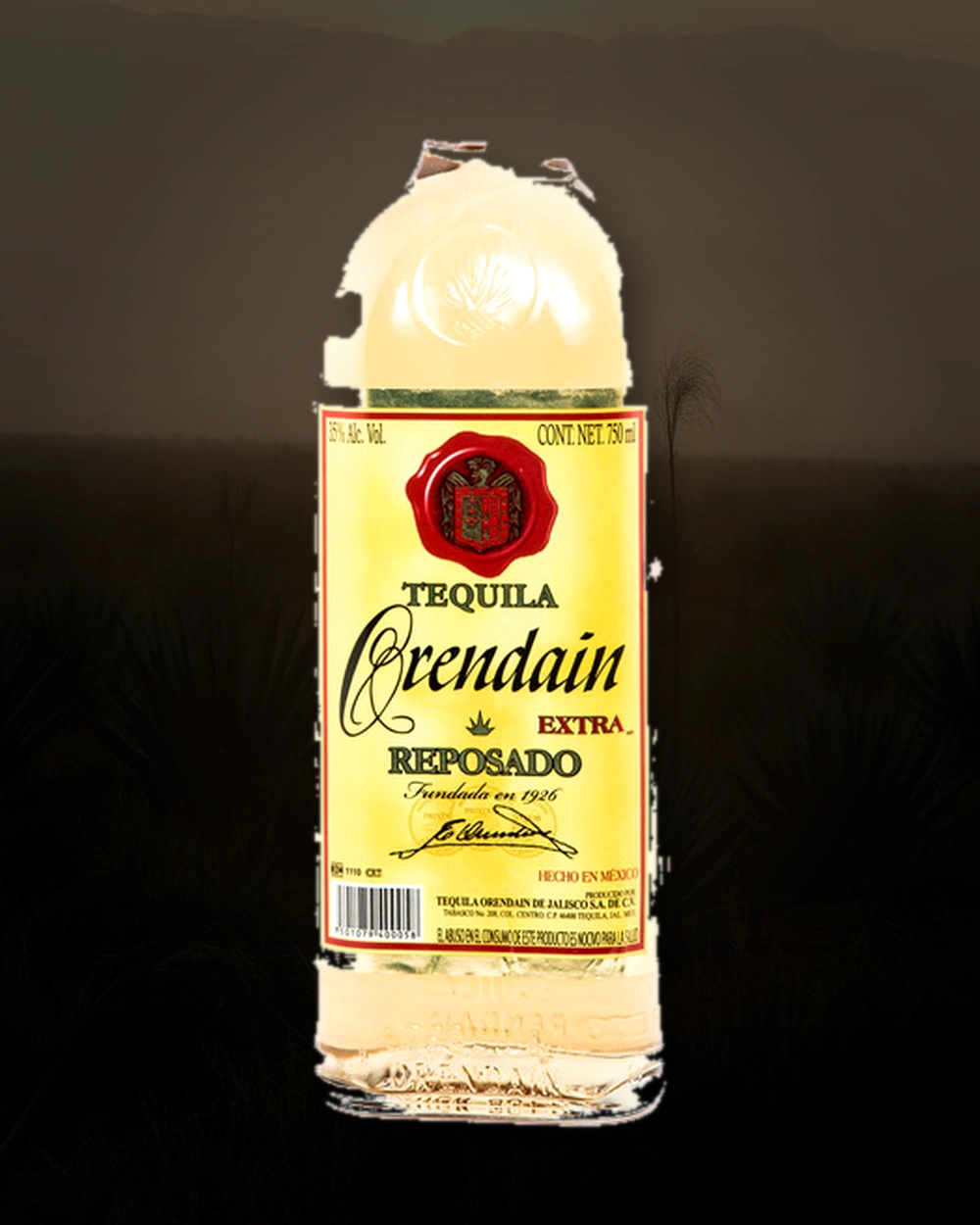 Orendain Tequila Extra Reposado bottle