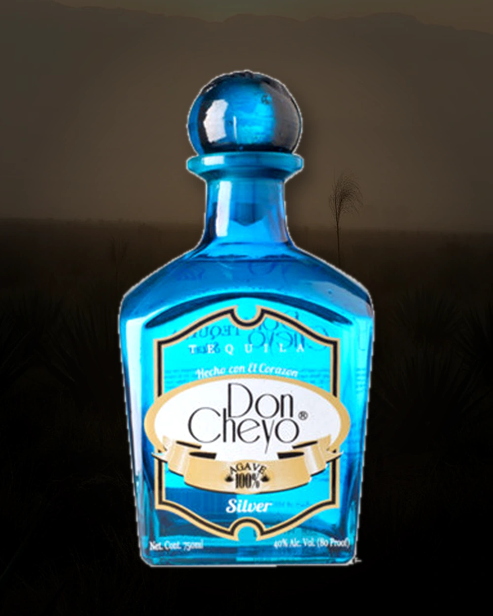 Don Cheyo Silver bottle