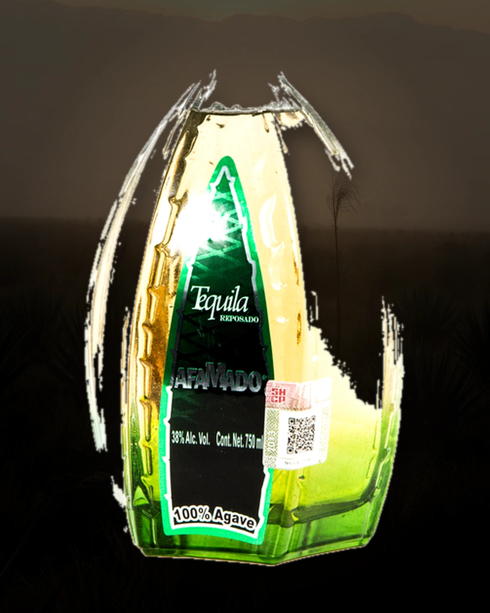 Afamado Tequila Reposado bottle