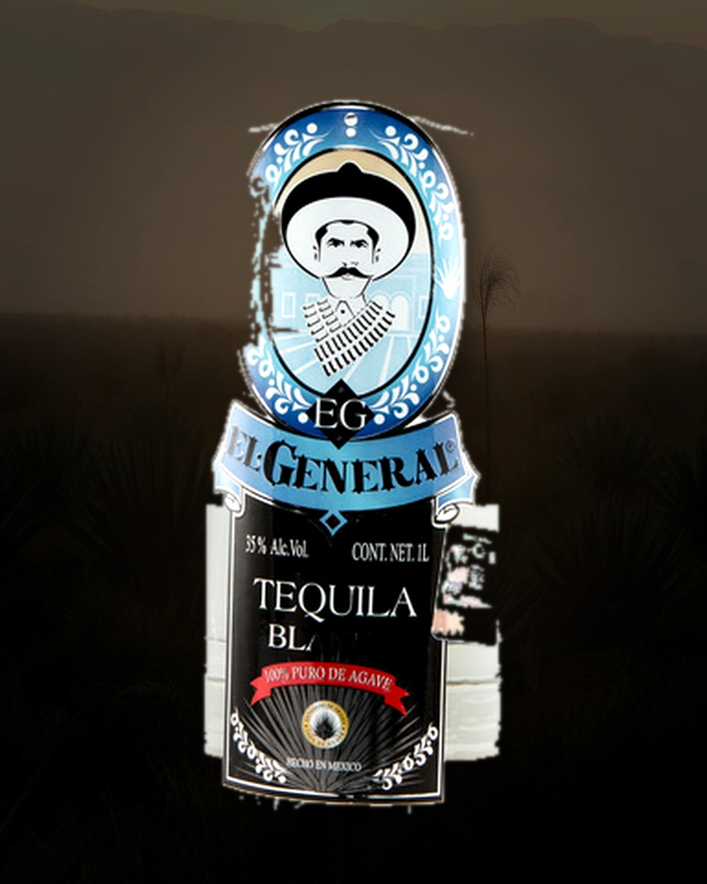 El General Blanco bottle