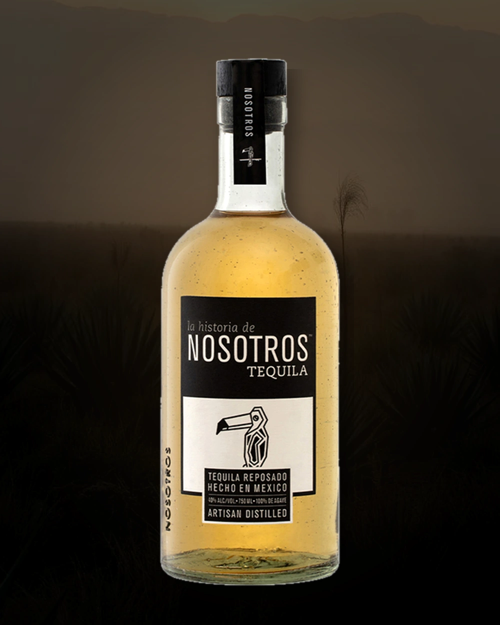 Nosotros Tequila Reposado bottle