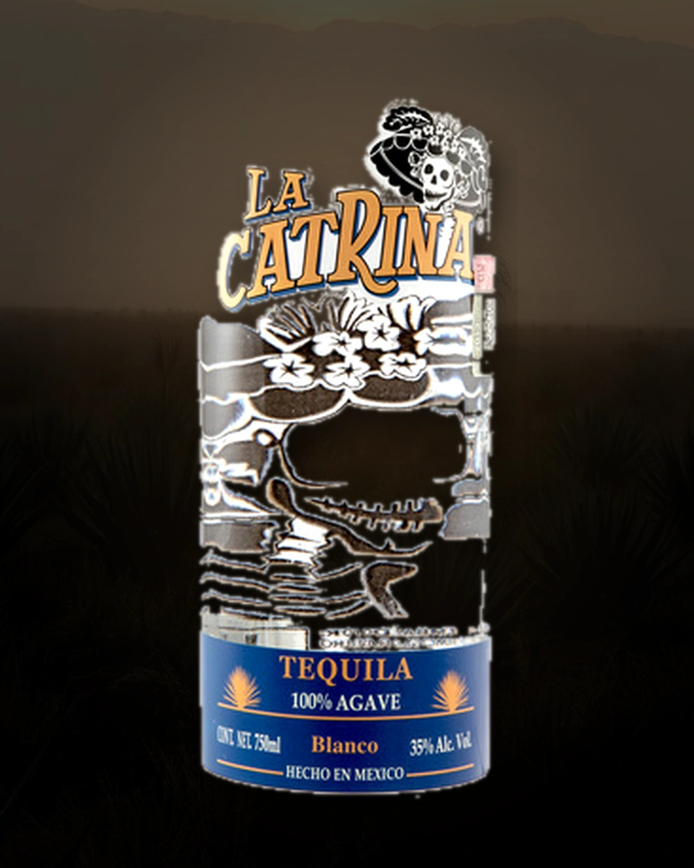 La Catrina Blanco bottle