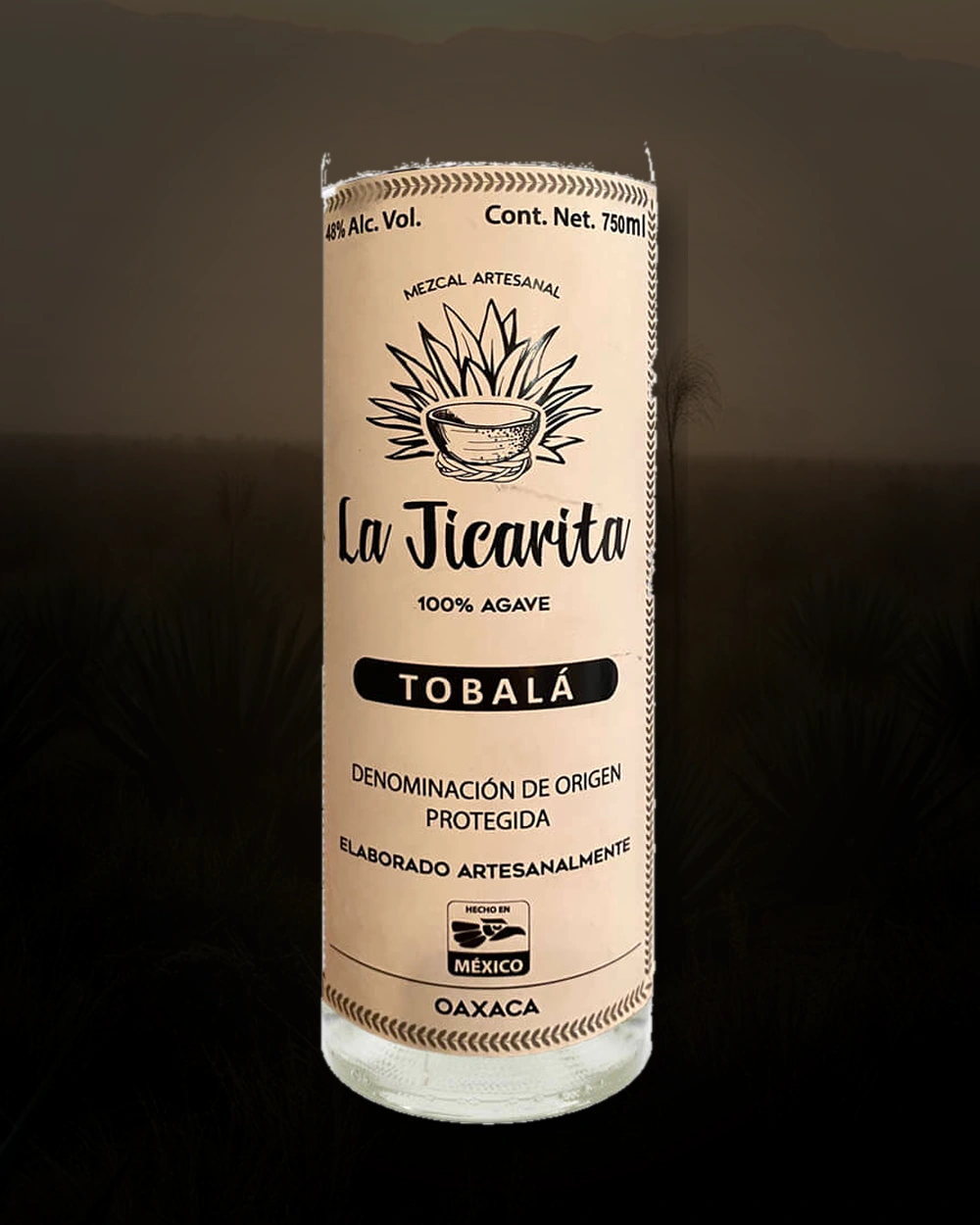 La Jicarita Tobala bottle