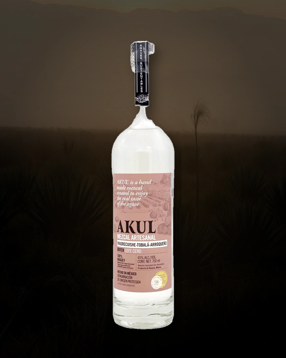 Akul Madrecuishe-Tobala-Arooqueno bottle