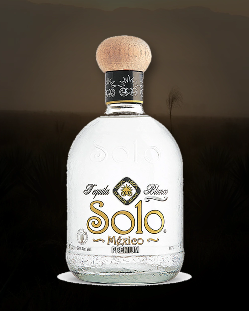 Solo México Blanco bottle
