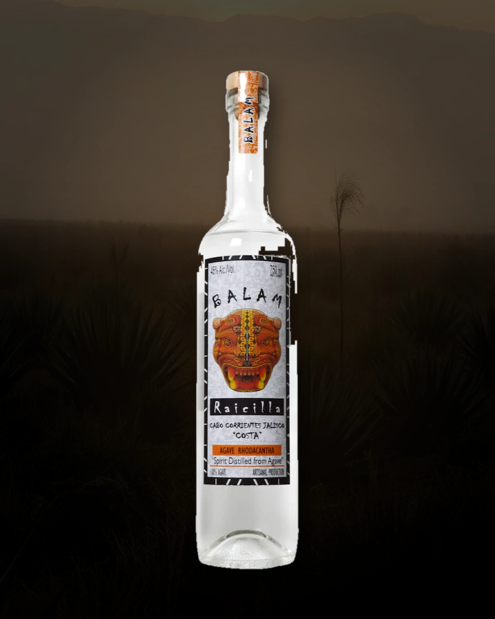 Balam Raicilla Costa bottle