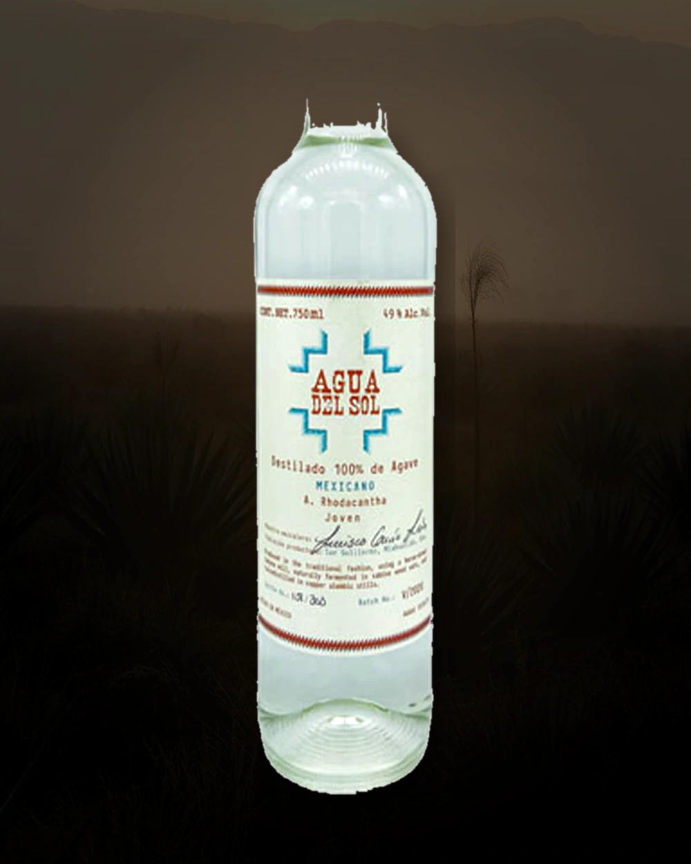 Agua del Sol Mexicano – Francisco Garcia León bottle
