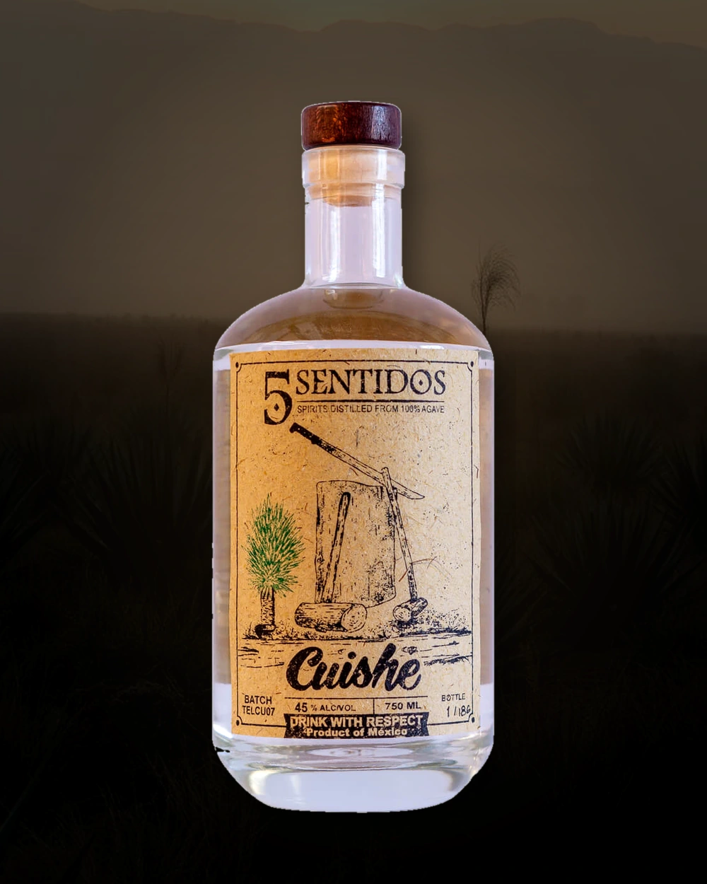 5 Sentidos Cuishe – Tio Tello bottle