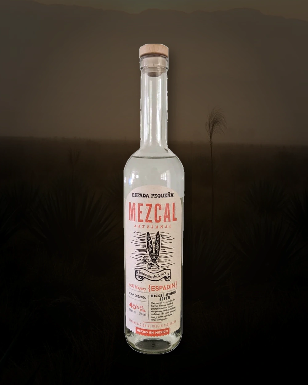Espada Pequeña Espadin bottle