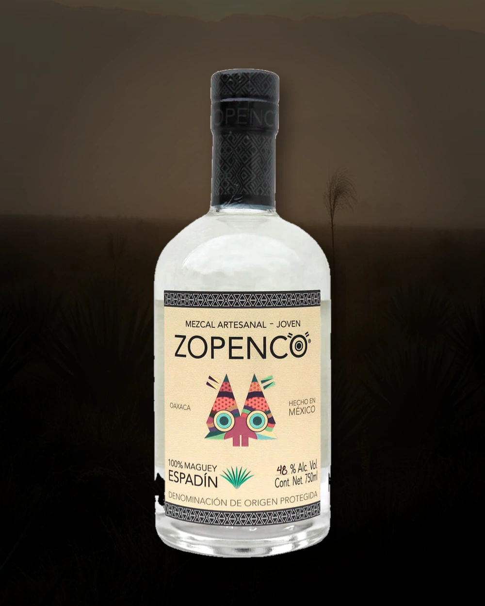 Zopenco Espadin bottle